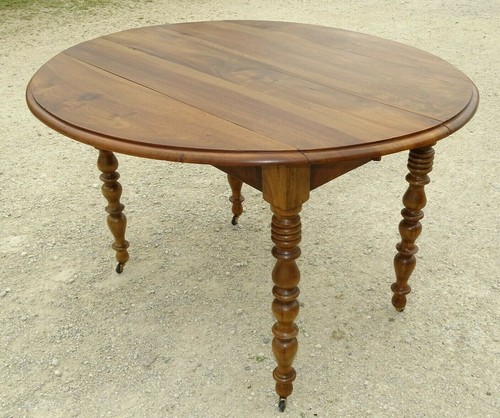 Superbe table volets louis - table,