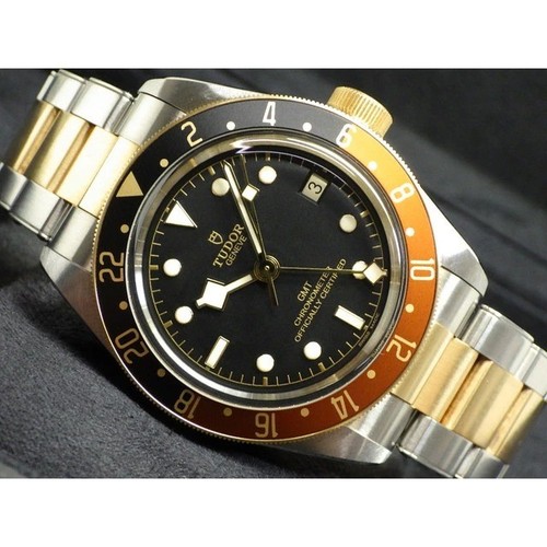 Tudor black bay gmt - tudor, 79833mn