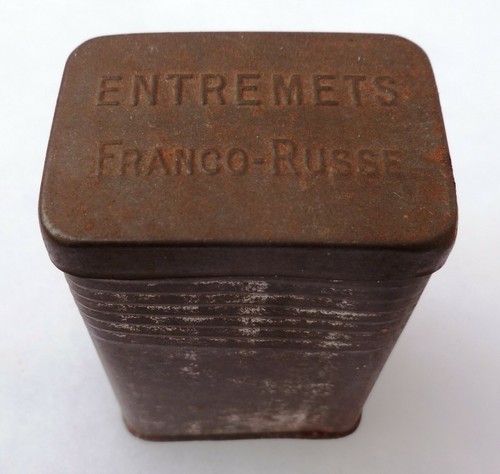 1914 1918 boite métal soldat - métal,