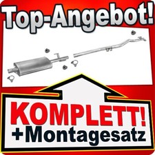 Pot d'échappement pour MERCEDES SPRINTER 410 412 D LWB 3550mm avec système d'...