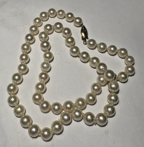 Collier perles akoya - en, 7mm