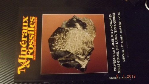 Revue mineraux fossiles - &,