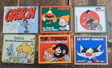 LOT DE 6 AUTOCOLLANTS SPIROU
