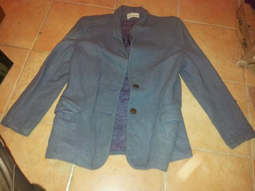 Veste hiver etam bleue grise - veste,