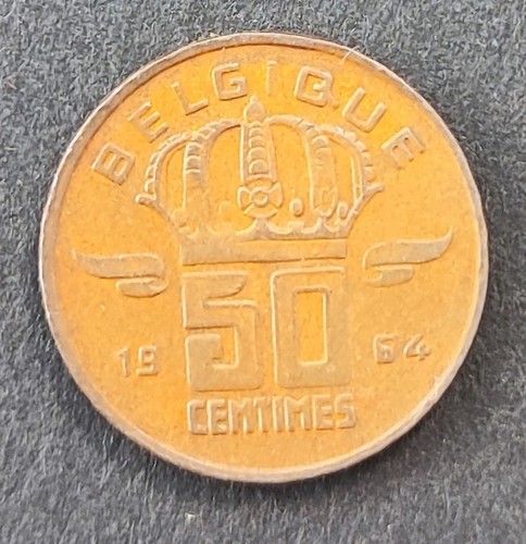 Blegique piece 1964 50 - -,