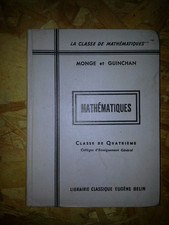 mathématiques 4ème Monge &