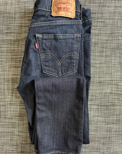 Levi straight fit dark blue - fit,