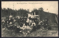 CPA Au Camp de Châlons