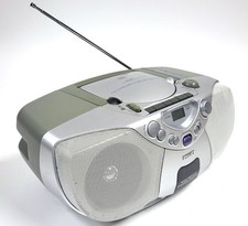 Vintage Philips AZ1008 – Portable Radio CD Cassette Enregistreur – Testé – 220V