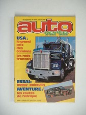 AUTO VERTE n°9 BUGGY BABOULIN PAM 2-RENAULT 4 MARREAU