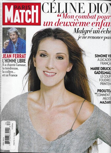 Paris match magazine celine - match,