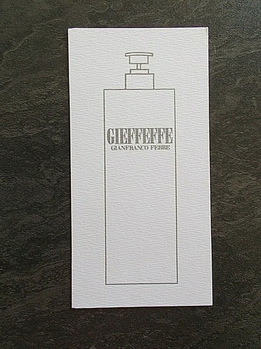 Carte gianfranco ferre - carte,