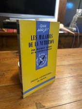 Livre "Les Maladies de la Nutrition" - Que sais-je ? PUF 1970, bon état