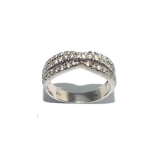 Bague diamant blanc - diamant, 9