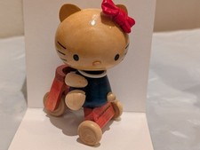 Tricycle En Bois Hello Kitty, Article Rare