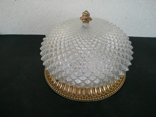 Plafonnier laiton bronze - plafonnier,