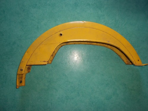 Garde boue arrière jaune