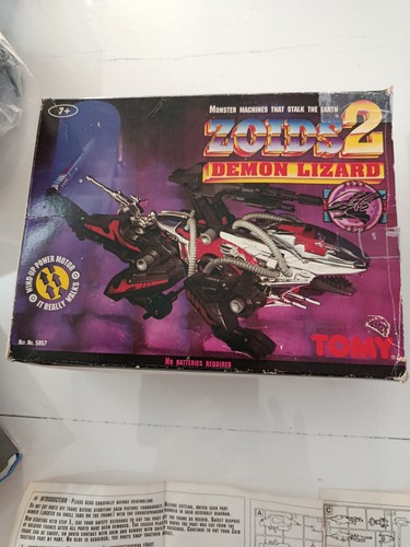 Zoids2 demon lizard tomy - zoids2,
