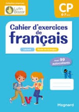 Cahier d'exercices de français CP - Une collection conçue par Lutin Bazar