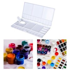 Palette d'aquarelle vide