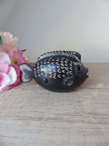 Sculpture poisson poterie - sculpture,