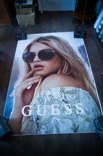 GUESS SUNGLASSES French Vintage Advertising Fashion Poster Original 2017