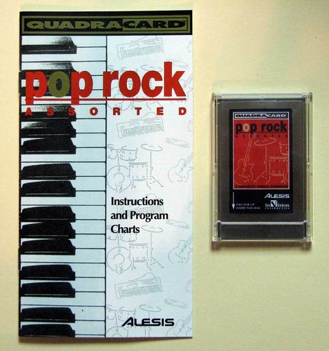 Alesis pop rock quadracard - alesis,