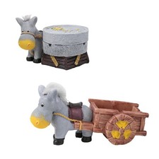 Cendrier en forme d'âne, décoration de bureau pour cheminée, bureau,