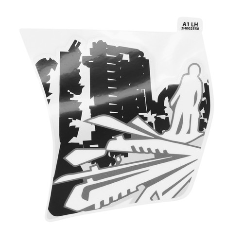 Deco logo face - avant, gauche