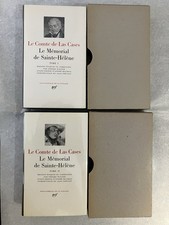 LA PLEIADE : LAS CASES - MEMORIAL  DE SAINTE-HELENE 1 & 2- 1956-1957