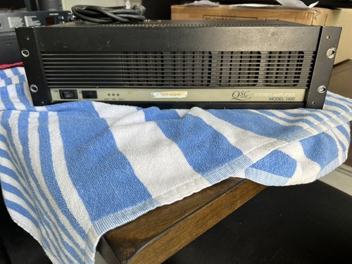 Qsc audio stereo amplifier - audio,