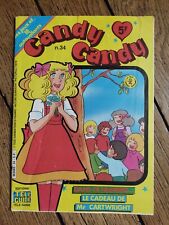 " CANDY CANDY N° 34" , TELE GUIDE,BANDES DESSINEES,MANGA,IGARASHI,MIZUKI,1978