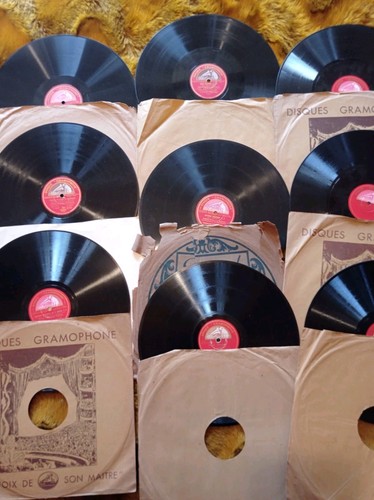 Lot disques tours - lot,