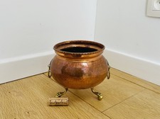 Ancien pot en cuivre avec