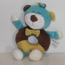 Doudou Hochet Ours Sauthon - Paddy