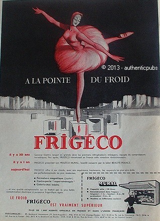 Publicite frigeco pointe - publicite,