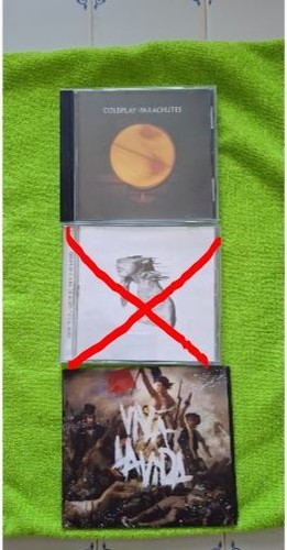 Coldplay parachutes 2000 - cd,