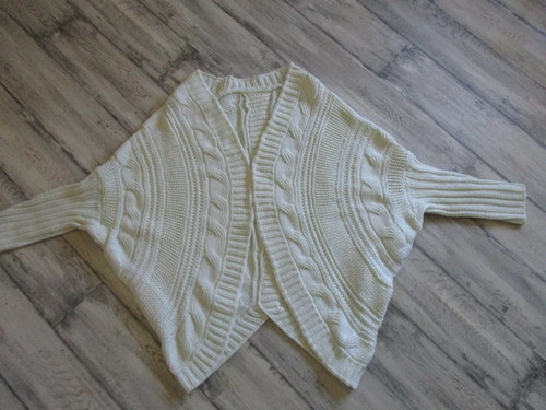 Veste longue écru blanc - veste, écru/blanc