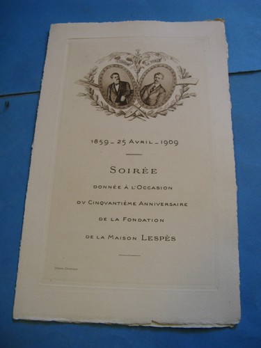 Programme soiree 50eme - programme,
