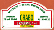 Sticker.Autocollant-Crabo-assurance 4x4-Tout terrain