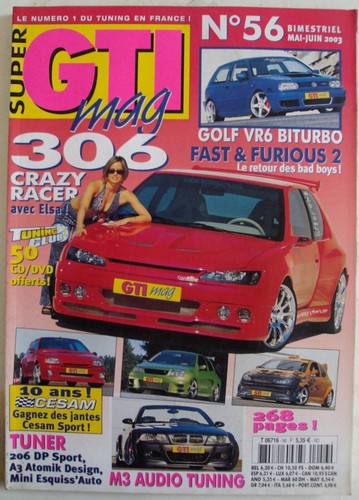 Revue automobile super gti - revue,