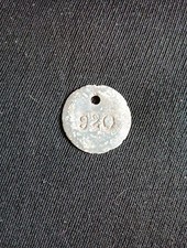 Ancien Jeton De Soldat WW1 14