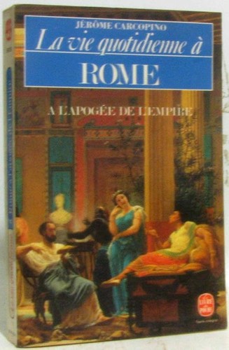 Vie quotidienne rome - la,