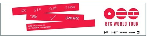 Bts arirang world tour - tour, vip
