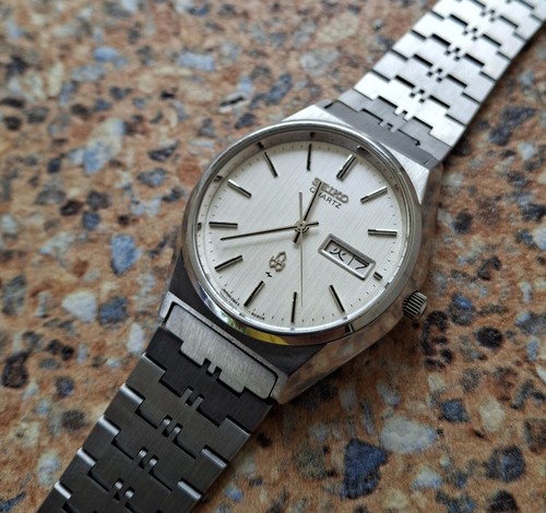 Vintage seiko quartz 0843 8080 - vintage,