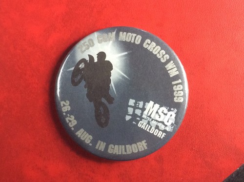 Pin badge button moto cross - badge,