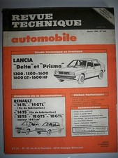 LANCIA Delta et Prisma 1300 1500 1600 1600GT 1600HF - Revue Technique Automobile