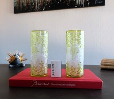 Baccarat, paire de vases en