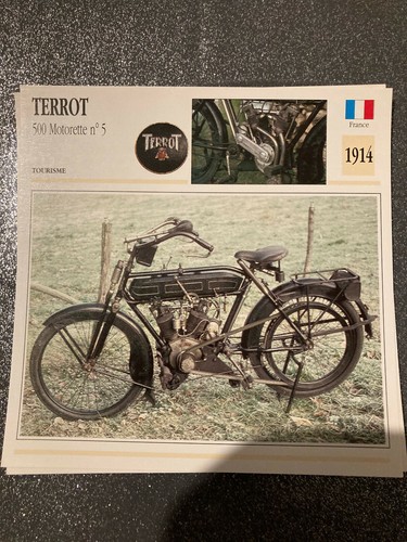 Carte fiche moto - fiche, collection