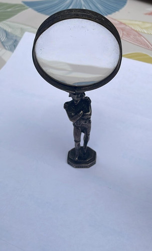 Ancienne loupe seau - ancienne, et